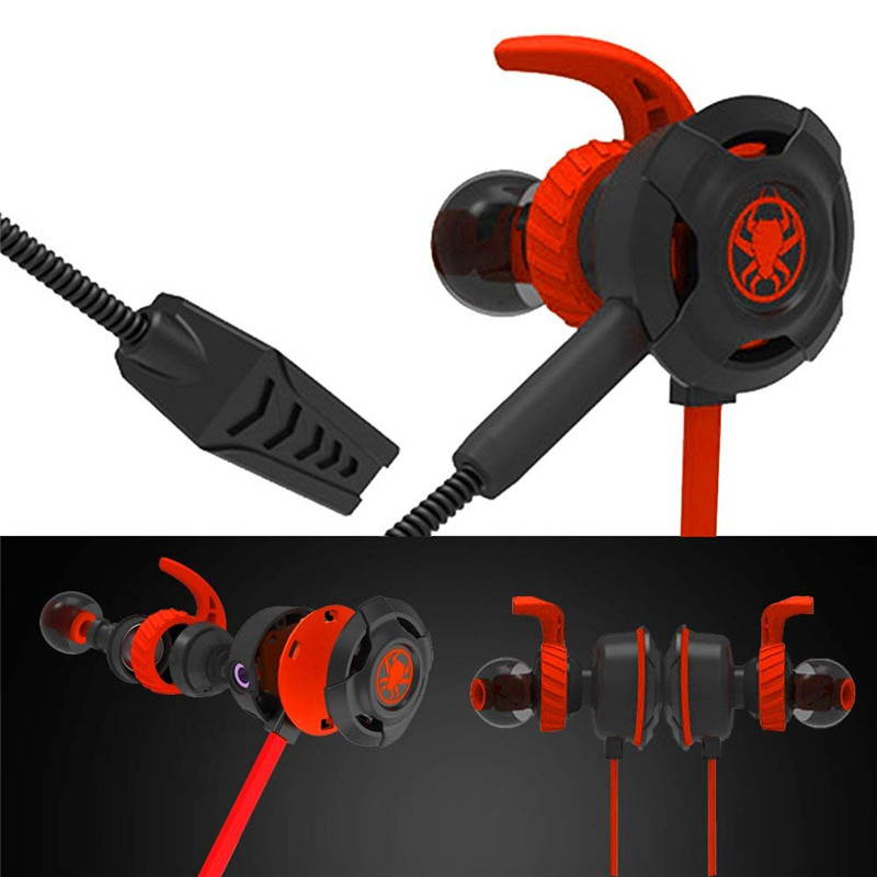 G30 PC Gaming Headset with Microphone In Ear Bass Noise Cancelling Earphone with Mic for Phone Computer Gamer PS4