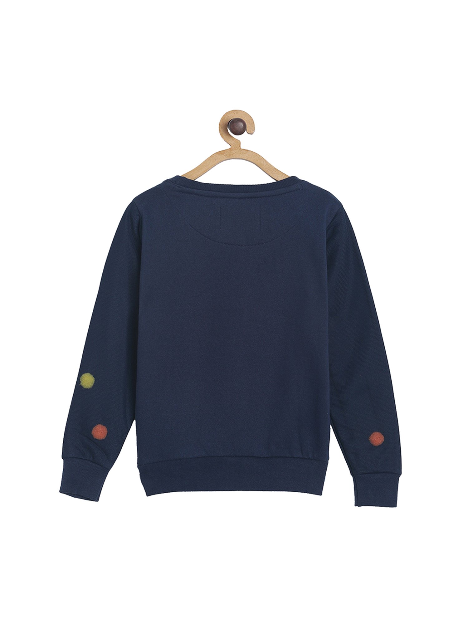 Tales & Stories Kids Navy Embroidered Sweatshirt