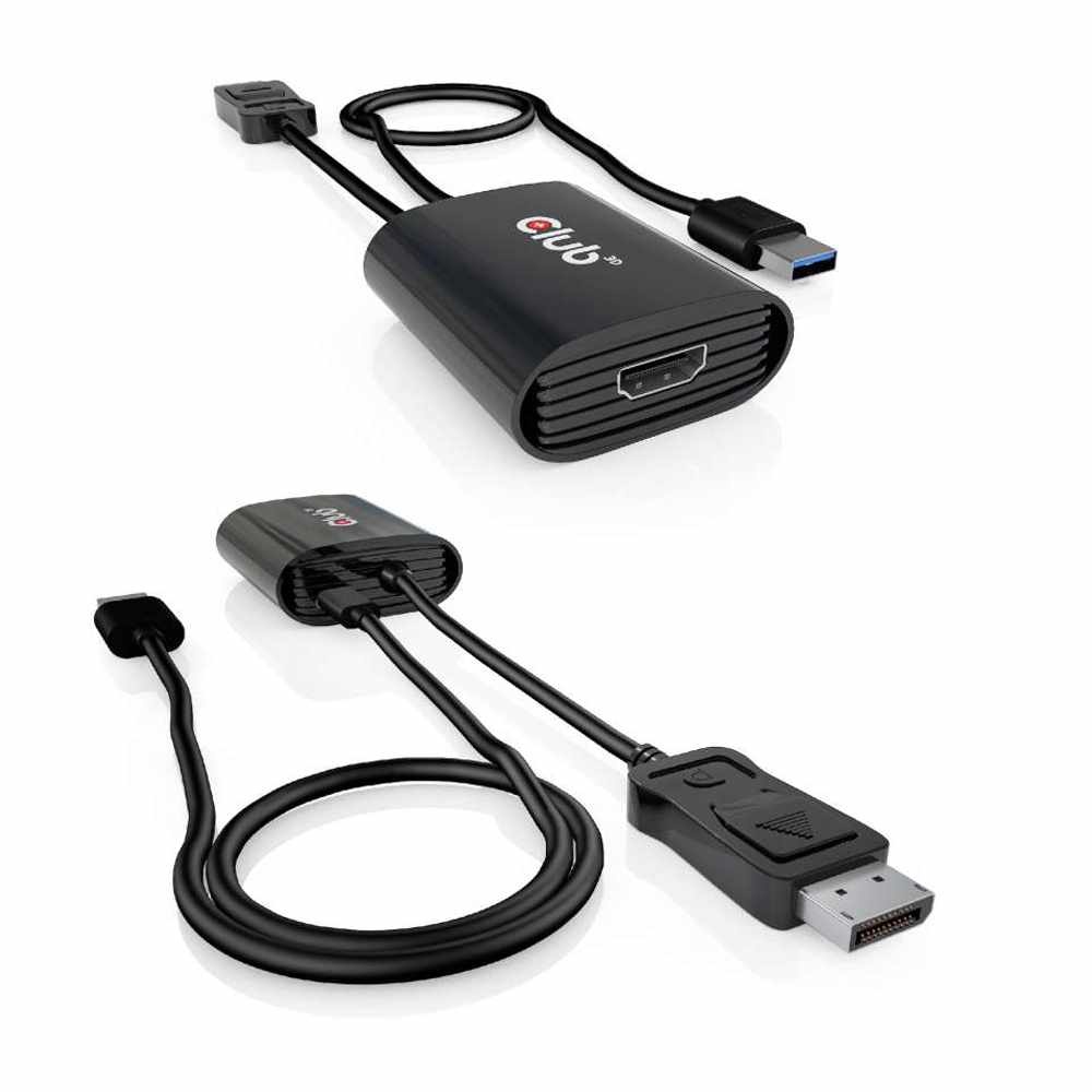 Club3D CAC-1085 DisplayPort 1.4 to HDMI 4K120Hz HDR Active Adapter M/F
