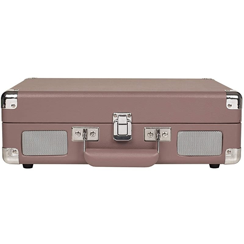 Cruiser Deluxe Vintage 3Speed Bluetooth Suitcase Turntable Purple Ash