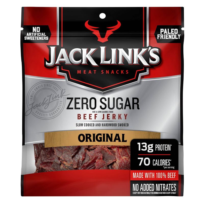 Jack Link's Zero Sugar Beef Jerky - 2.3oz