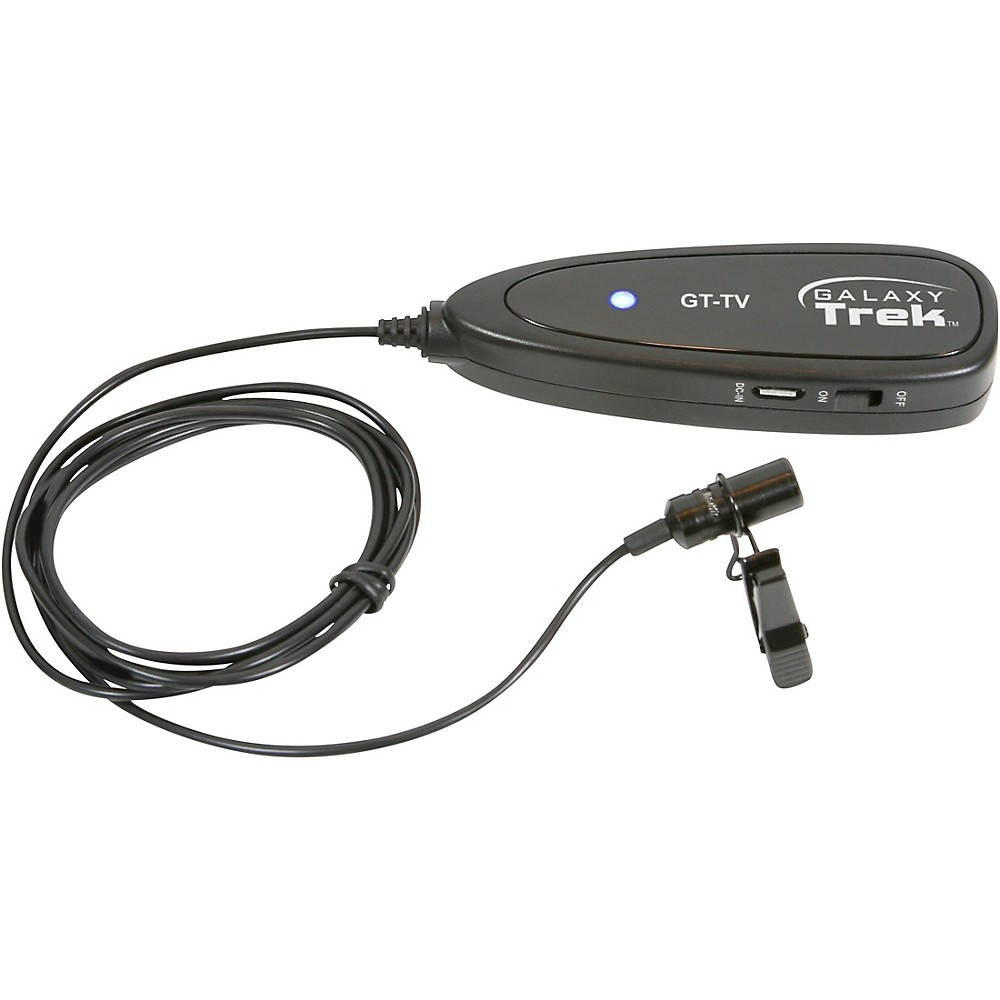 Galaxy Audio Trek Series GT-V Battery-Powered Wireless Lavalier Mic System #GTVX
