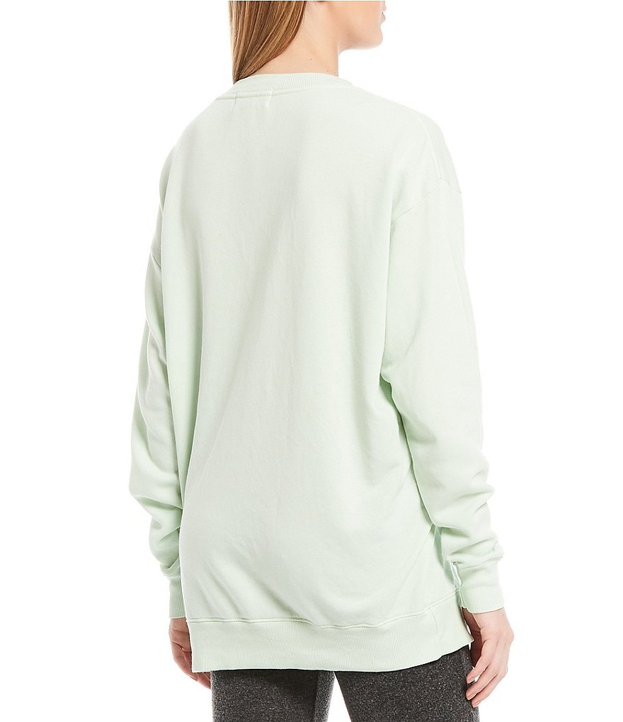 WILDFOX Roadtrip Crew Neck French Terry Sweater