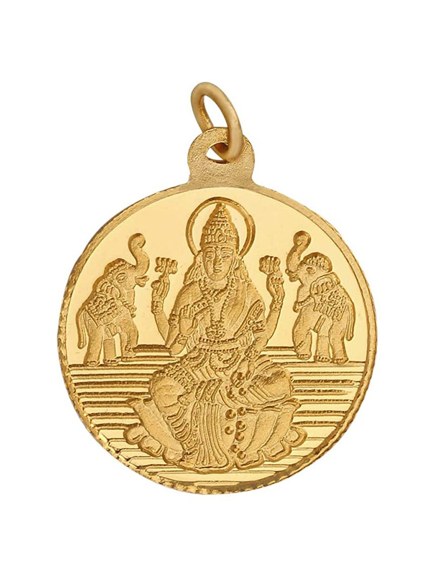 Bangalore Refinery Lakshmi 24k (999) 5.2gm Gold Coin cum Pendant