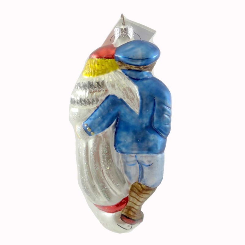 Christopher Radko Skaters Waltz Ornament Ice Couple Christmas  -  Tree Ornaments