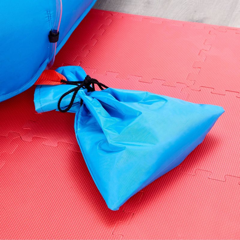 Costway Inflatable Water Slide Crab Dual Slide Bounce House Splash Pool W/ 950W Blower