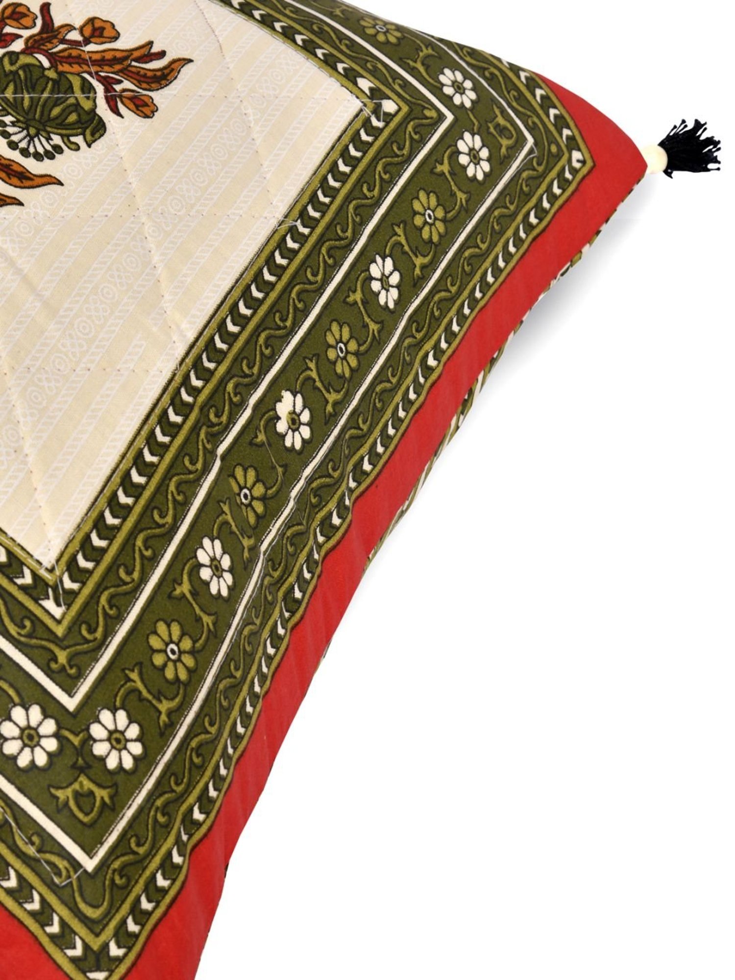 Living Roots Multicolor Cotton Cushion Covers - Set of 5