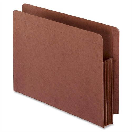 Pendaflex Heavy-Duty End Tab File Pockets Straight Cut 1 Pocket Letter Brown