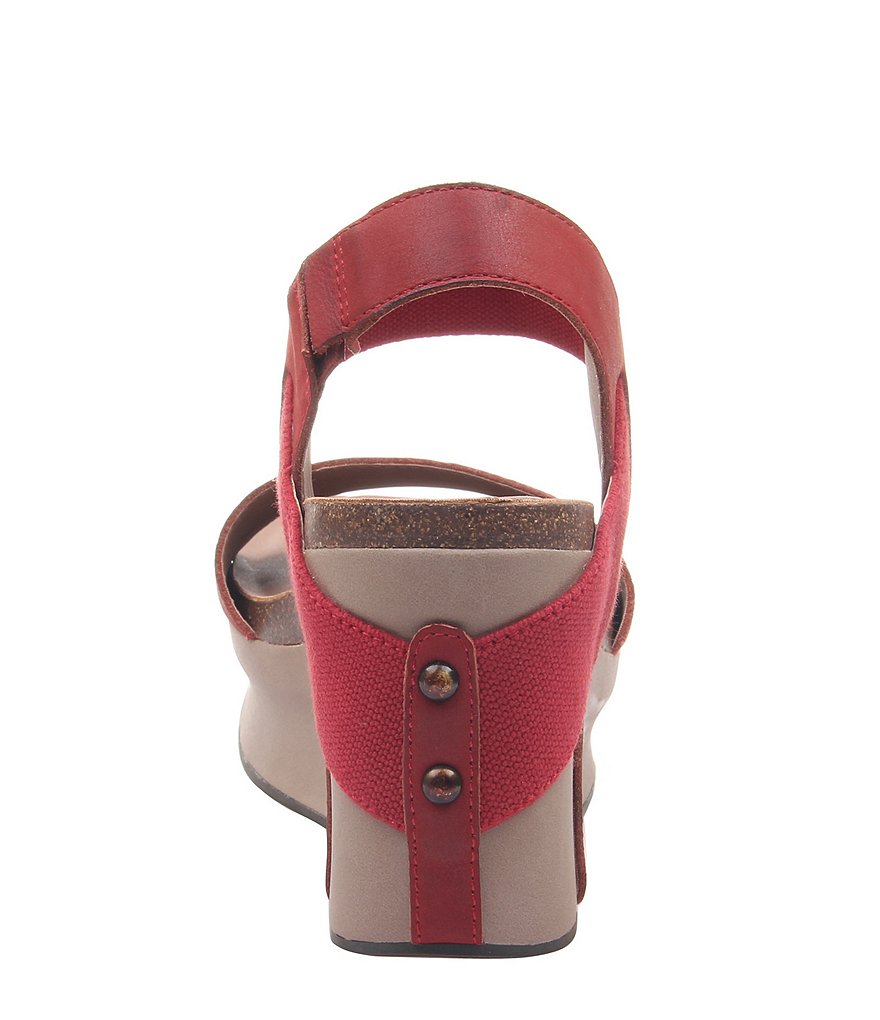 OTBT Bushnell Leather Platform Wedges