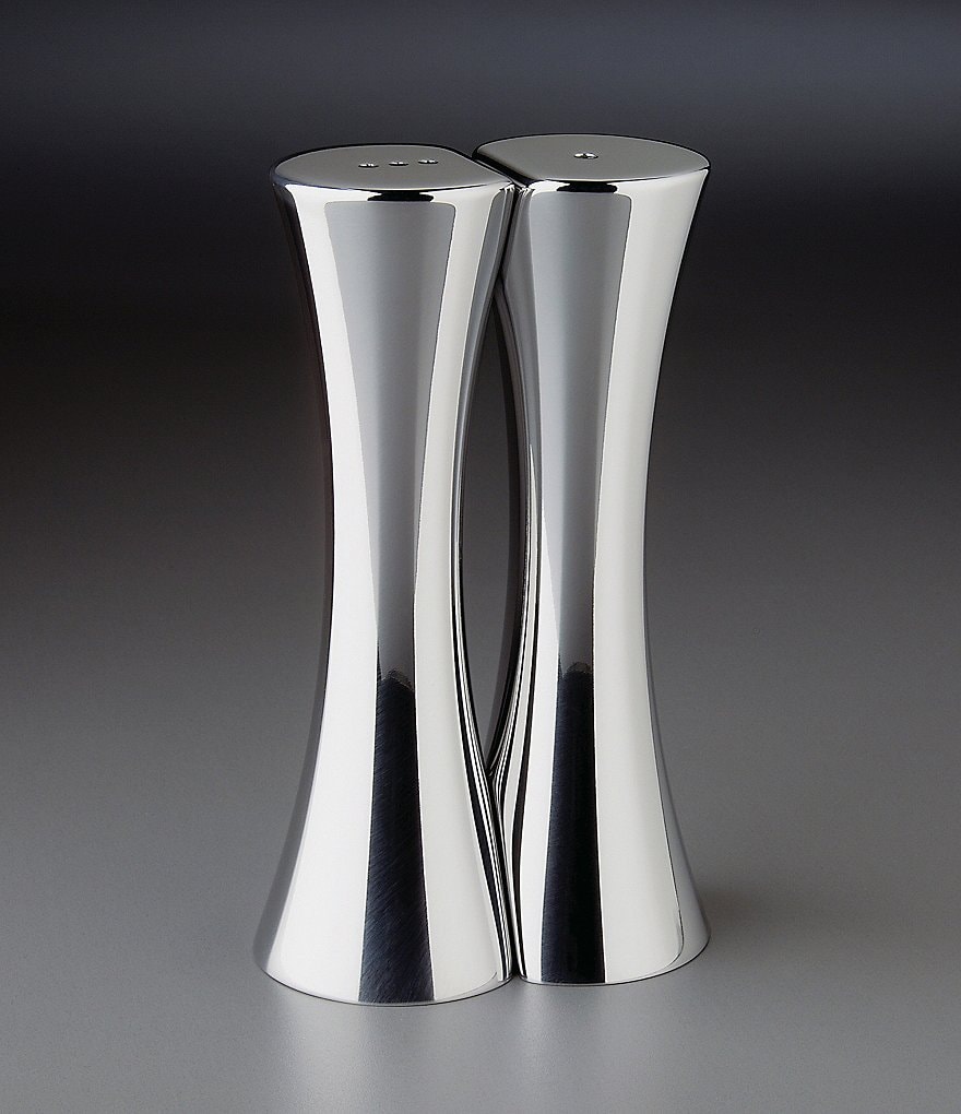 Nambe Kissing Salt & Pepper Shaker Set