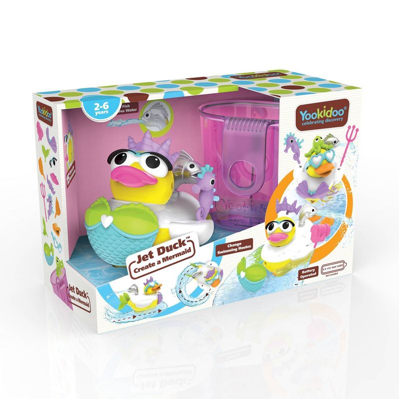 Yookidoo Jet Duck - Create Mermaid Bath Toy