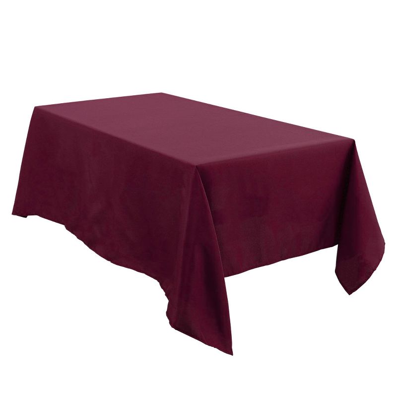 Juvale Thanksgiving Pumpkin & Fall Leaves Rectangle Dining Tablecloth Party Table Cover, 83 x 59 in