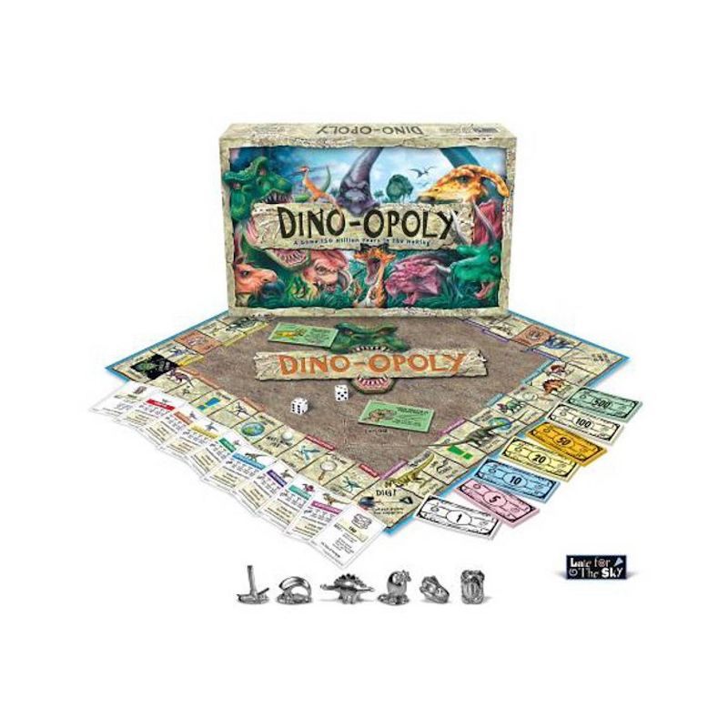 Dino-opoly Board Game