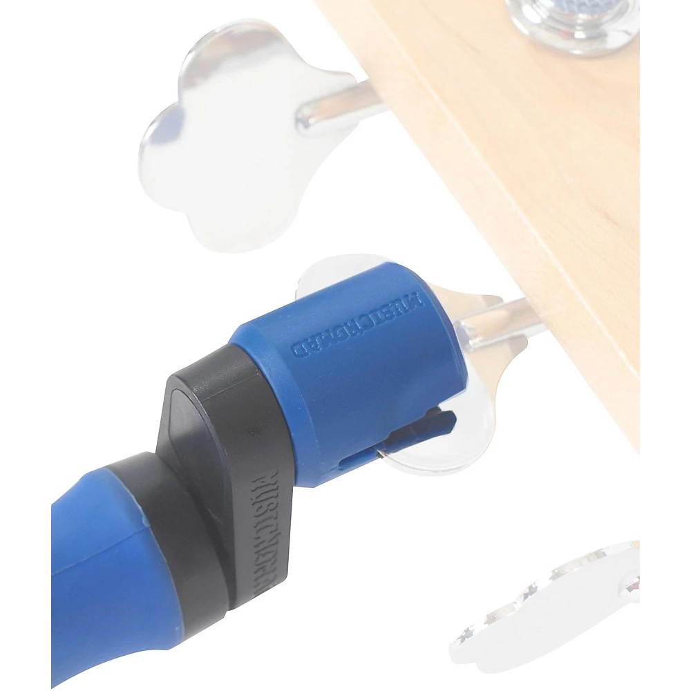 MusicNomad GRIP Winder - Rubber Lined, Dual Bearing Peg Winder