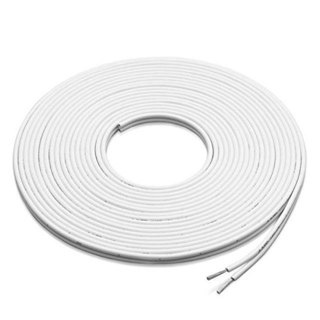jl audio xmwhtsc1625 25 ft. white 16 awg parallel conductor speaker cable