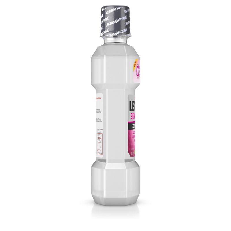 Listerine Sensitivity Alcohol-Free Mouthwash in Fresh Mint - 500 ml