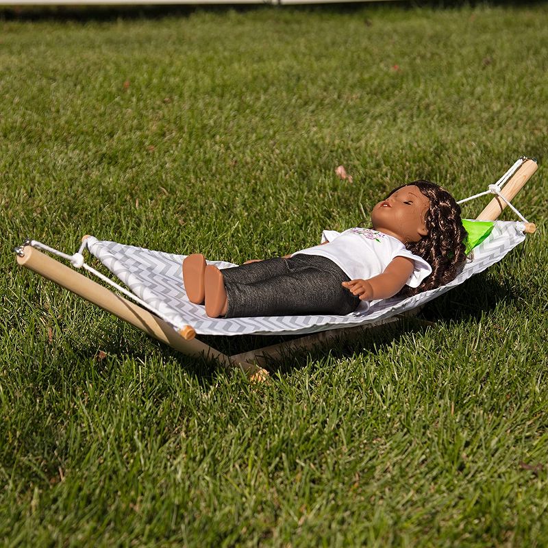 The Queen's Treasures Vintage Style Wooden Kitchen Sink for 18" Dolls