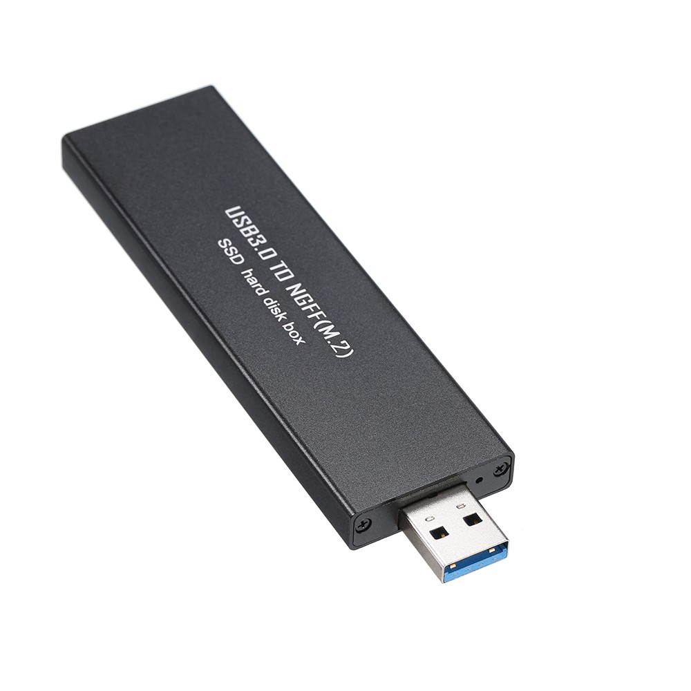 USB3.0 to NGFF M.2 SSD Enclosure M.2 SATA to USB3.0 Adapter Card B-KEY Hard Drive Disk