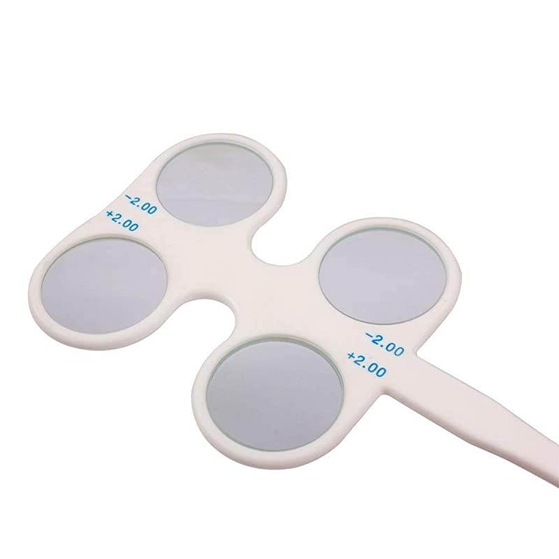 Optical Flipper Optometry Plastic Flip Trial Lens (-0.25D~+0.25D)