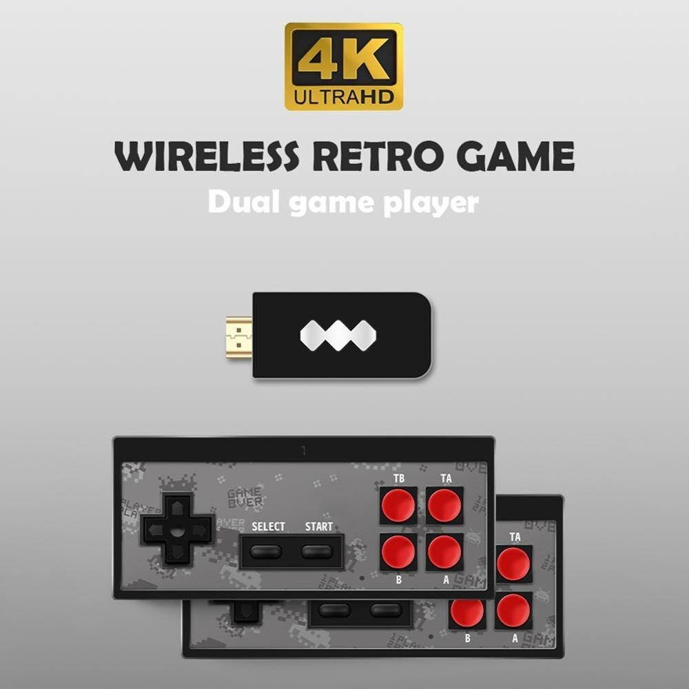 Y2 Retro Game Console Support 2 Players HDMI HD Built-in 568 Classic Video Games USB Handheld Infrared Retro Gamepad Controller