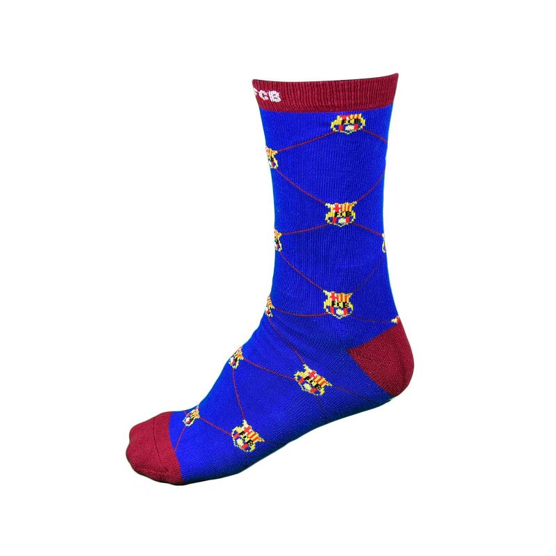 FIFA FC Barcelona Logo Crew Casual socks