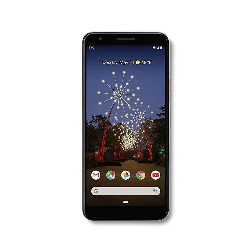 Pixel 3a with 64GB Memory Cell Phone (Unlocked) - Clearly White