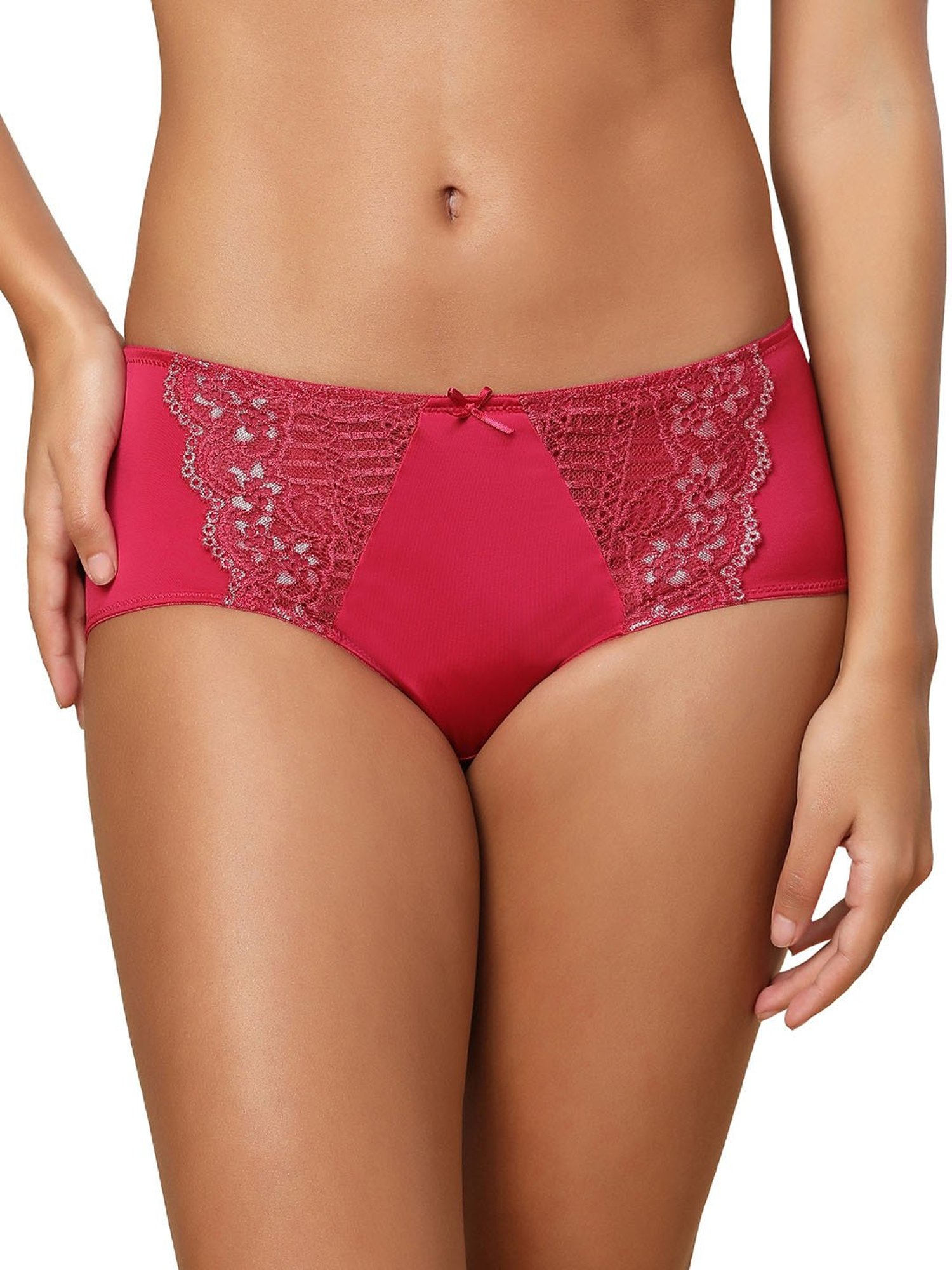 Triumph Fuchsia Lace Hipster Panty