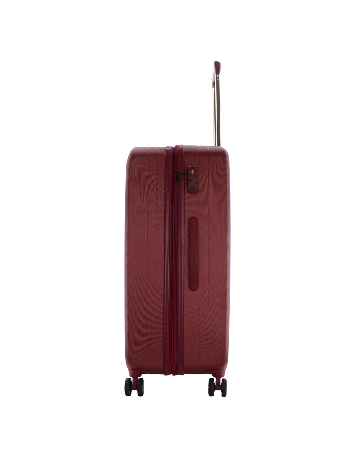 National Geographic Pulse  Burgundy Large check In  Luggage -28 Inch