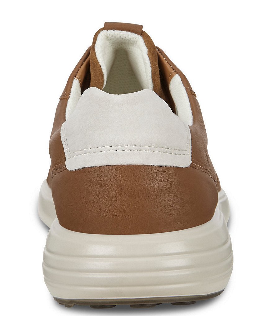 ECCO Men's Soft 7 Runner Suede and Leather Classic Sneakers