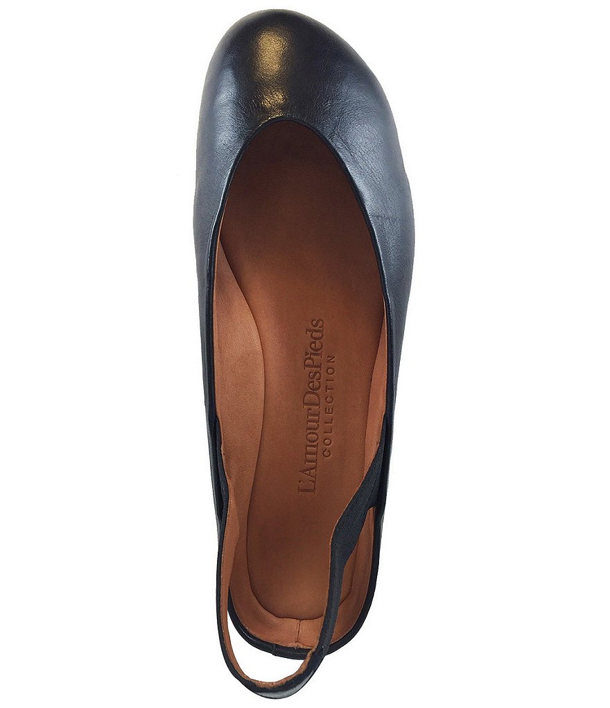 L'Amour Des Pieds Cypris Leather Flats