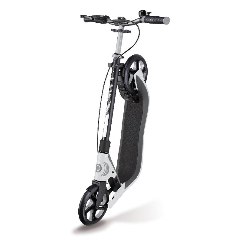 Globber Deluxe One NL 205 Kick Scooter - White/Gray