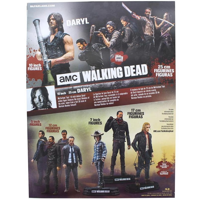 Mcfarlane Toys The Walking Dead 10 Inch Daryl Dixon w/ Rocket Launcher McFarlane Action Figure