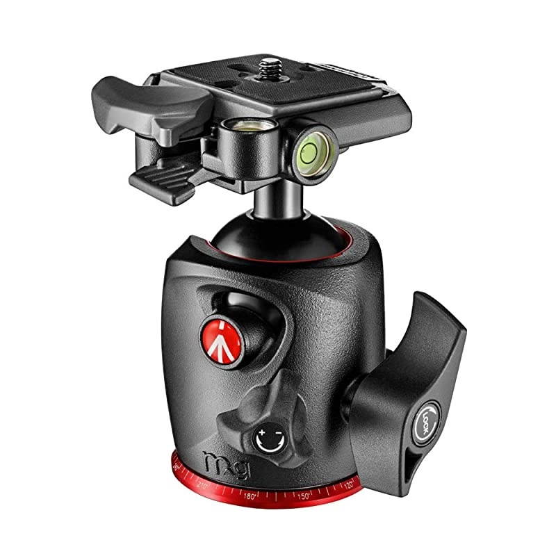 190XPRO Aluminum 3-Section Tripod Kit with Ball Head (MK190XPRO3-BHQ2),Black