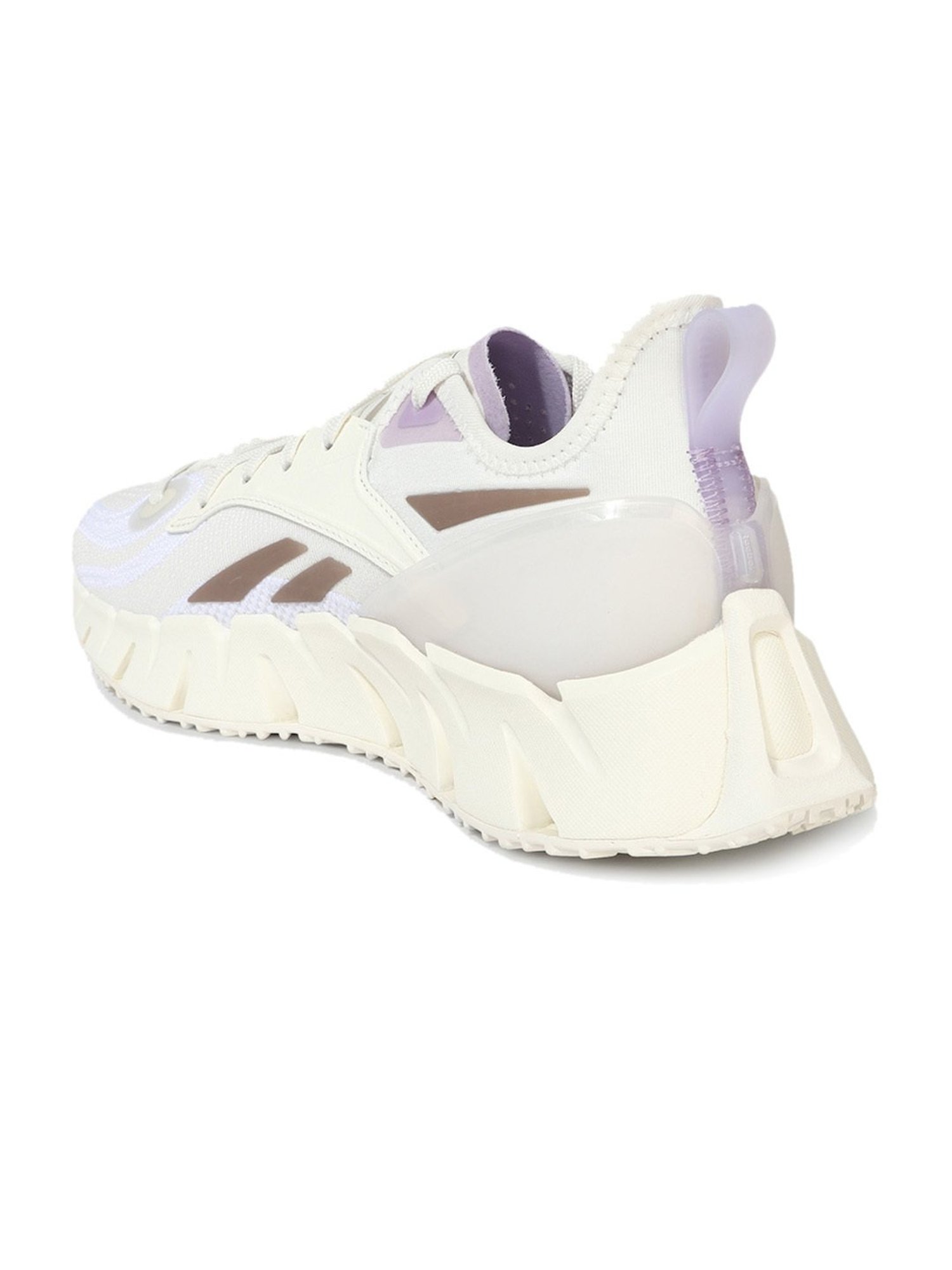 Reebok Women's Zig Kinetica 3 Off White Running Shoes