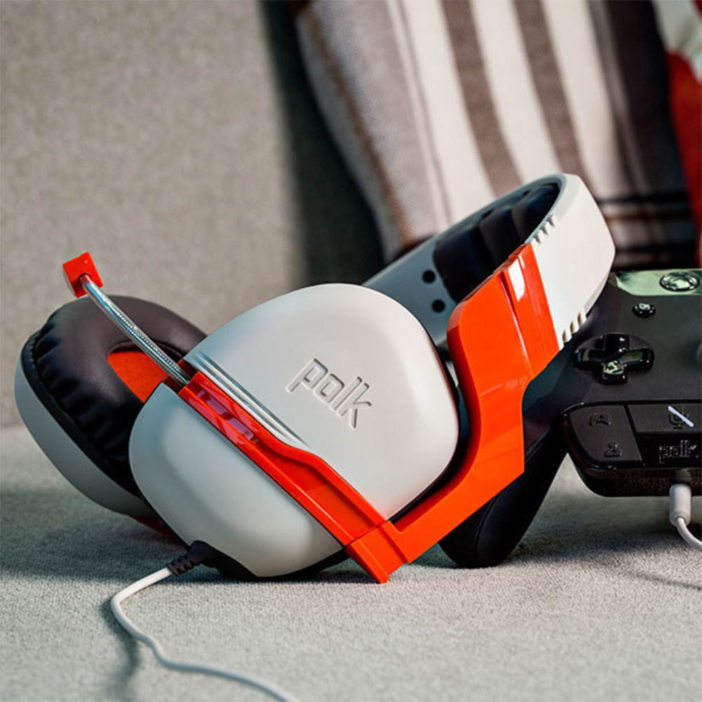 Polk Audio Striker P1 Gaming Headset - Orange