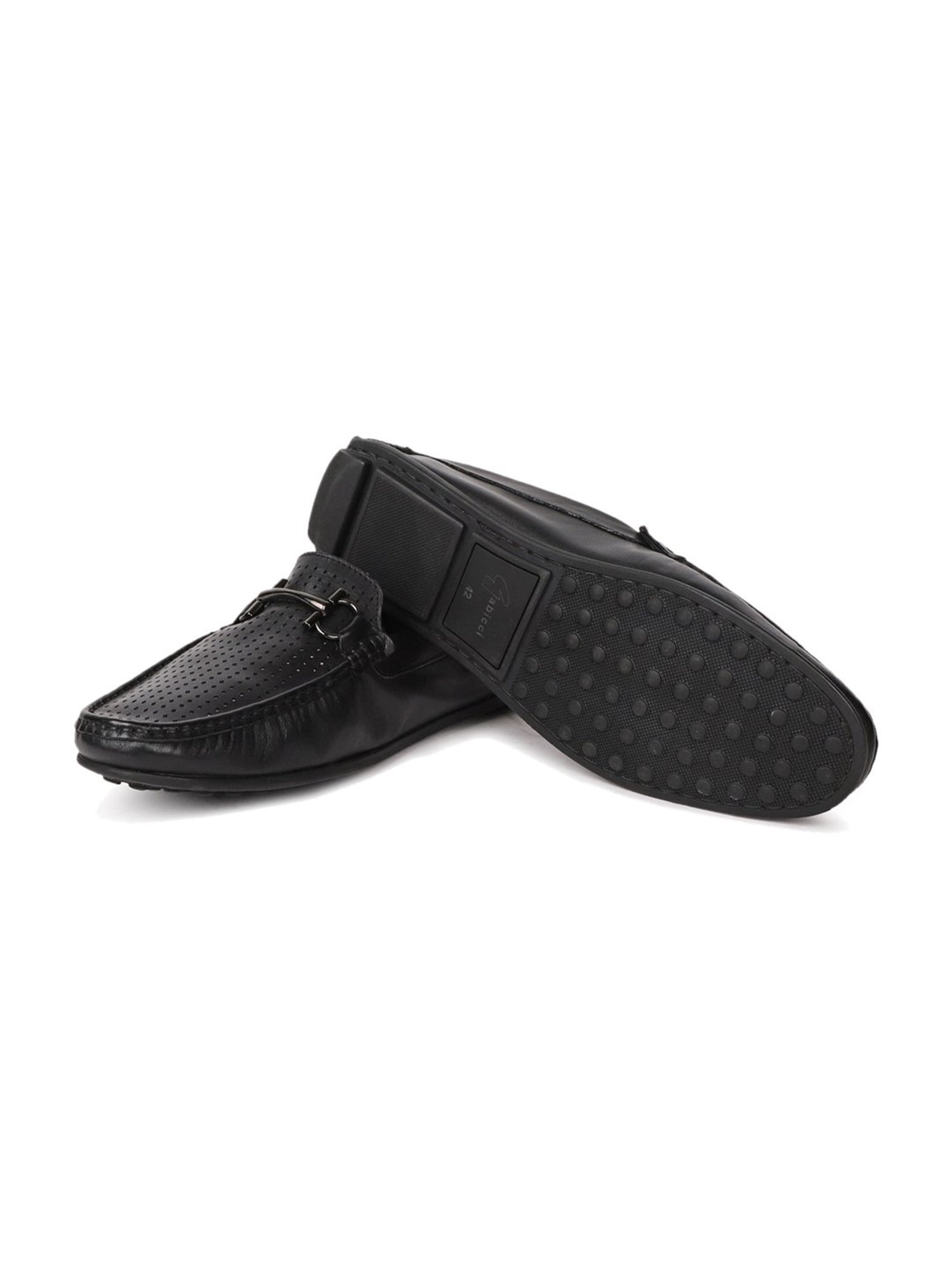 Gabicci Men's Ken Miles G Black Casual Loafers