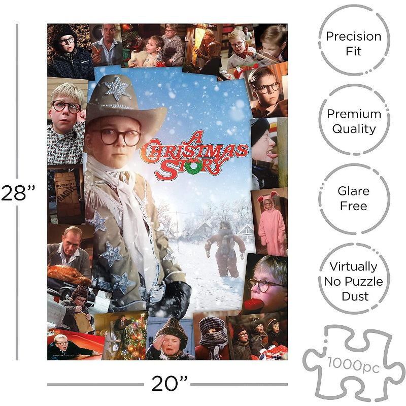 NMR Distribution A Christmas Story 1000 Piece Jigsaw Puzzle