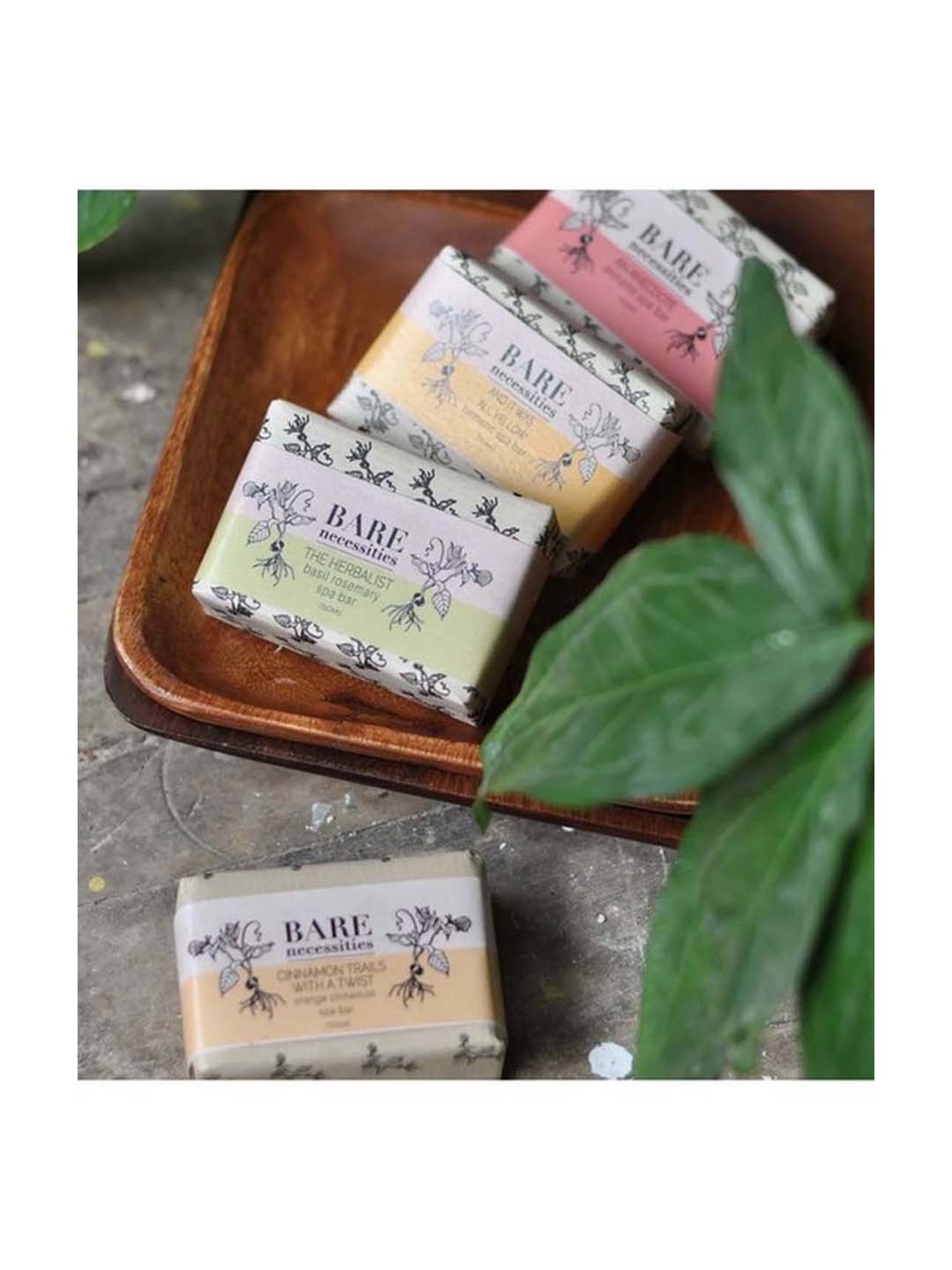 Bare Necessities Pack of 4 Spa Bars