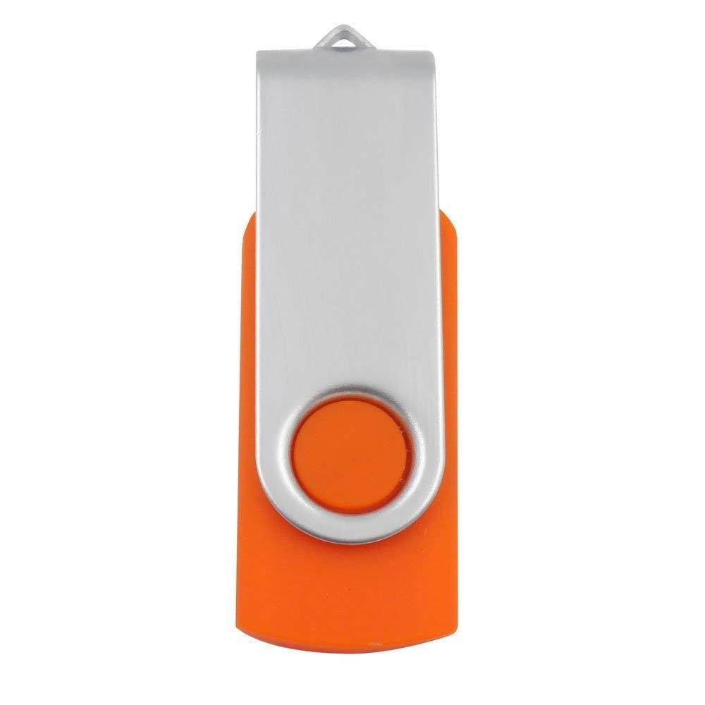 Swivel usb flash drives (4GB, orange)