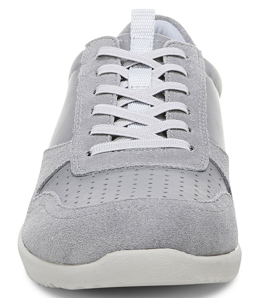 Vionic Karigan Leather And Suede Lace-Up Sneakers
