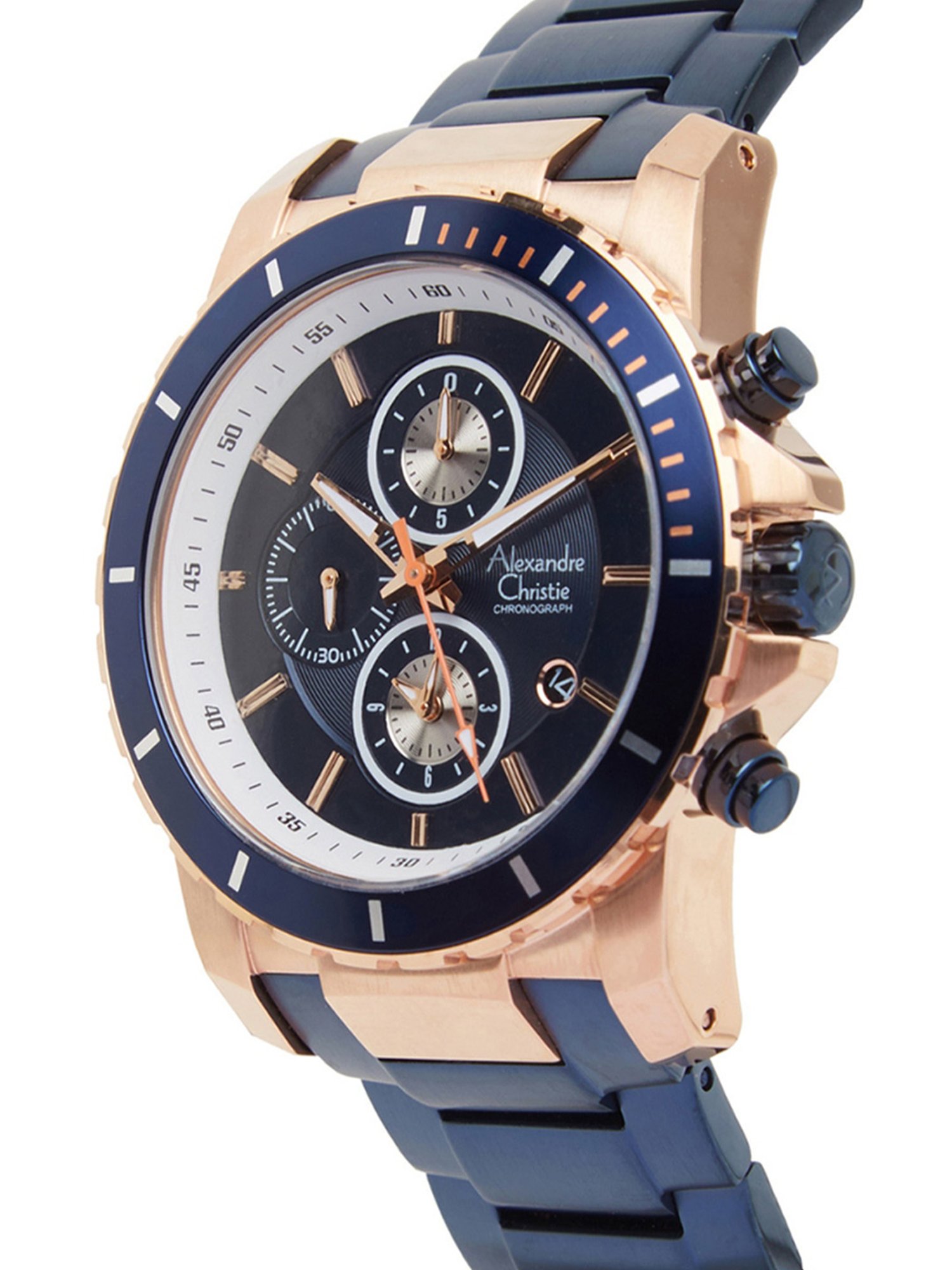 ALEXANDRE CHRISTIE 6141MCBURBU Chronograph Watch for Men