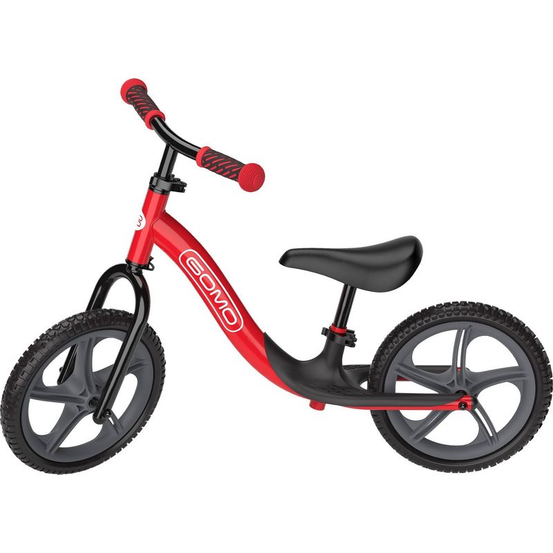 GOMO 12" Kids' Balance Bike - Red/gray
