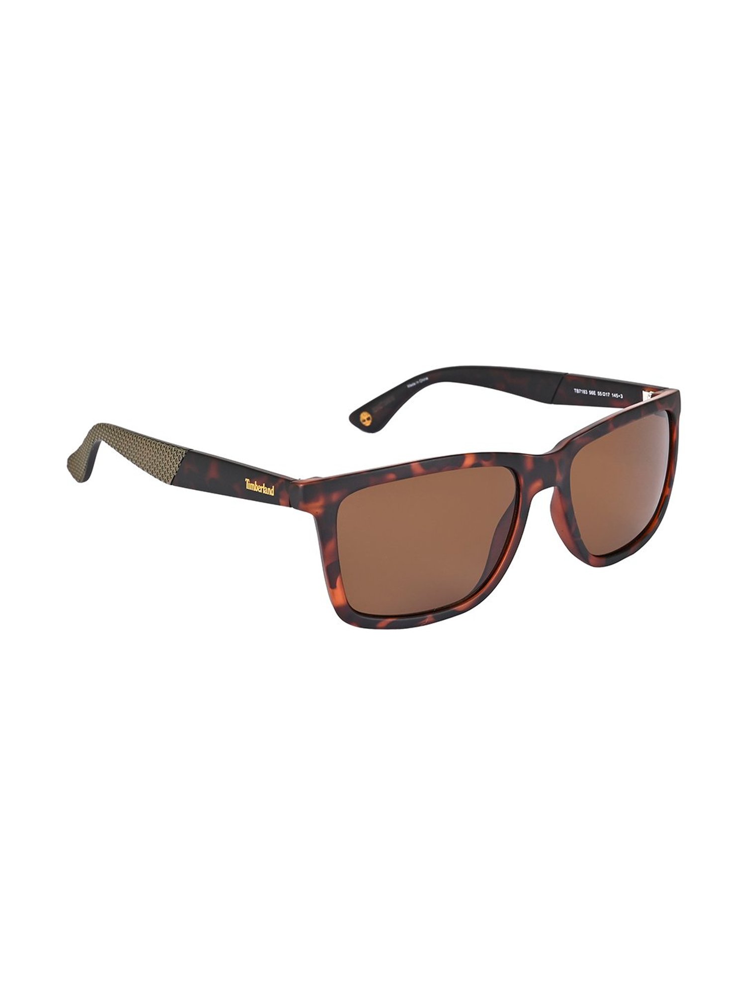 Timberland Brown Square UV Protection Sunglasses for Men