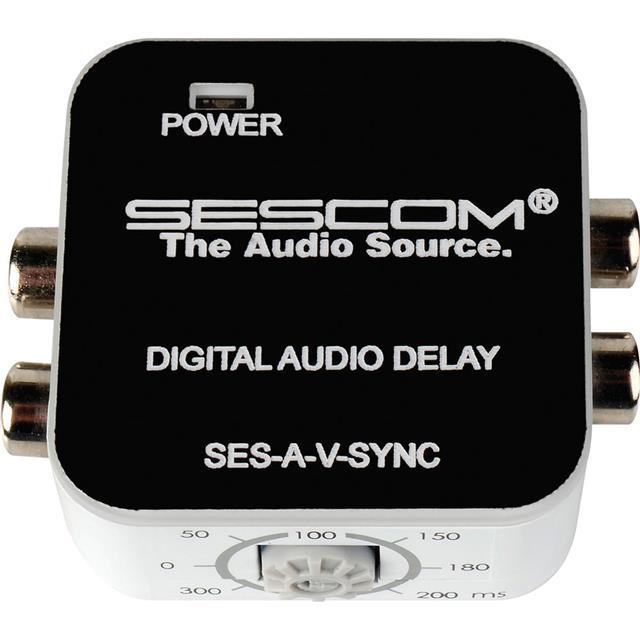 Sescom - SES-A-V-SYNC - Sescom SES-A-V-SYNC Audio - Video Lip-Sync Corrector