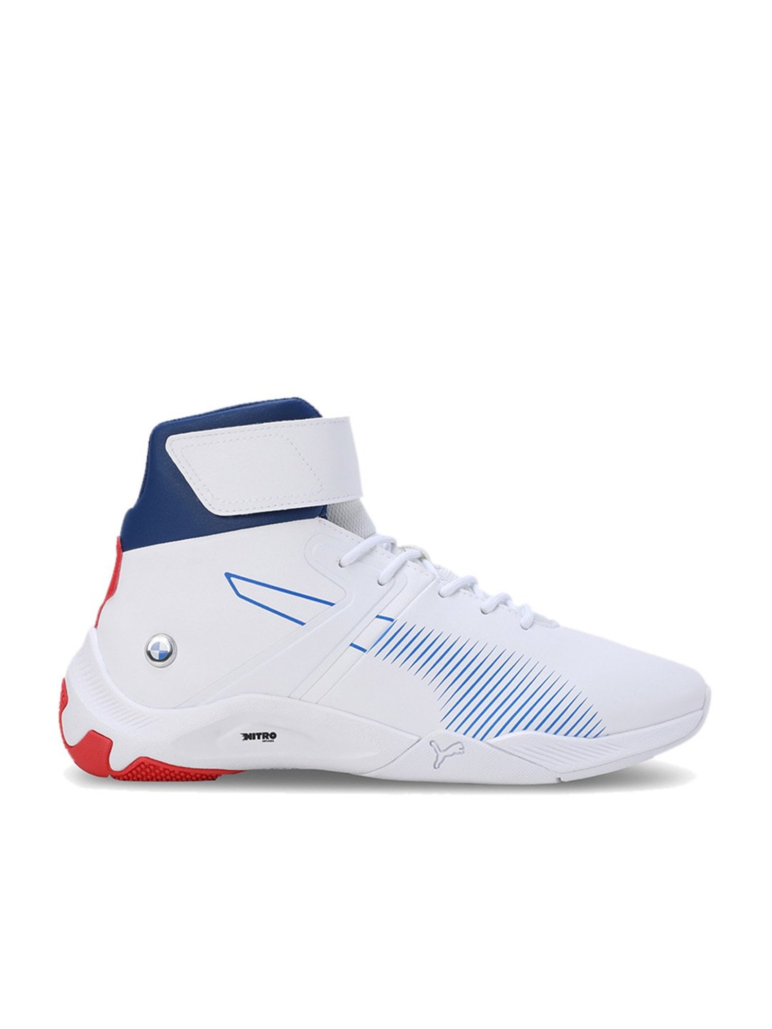 Puma Men's BMW M Motorsport A3rokart White Ankle High Sneakers