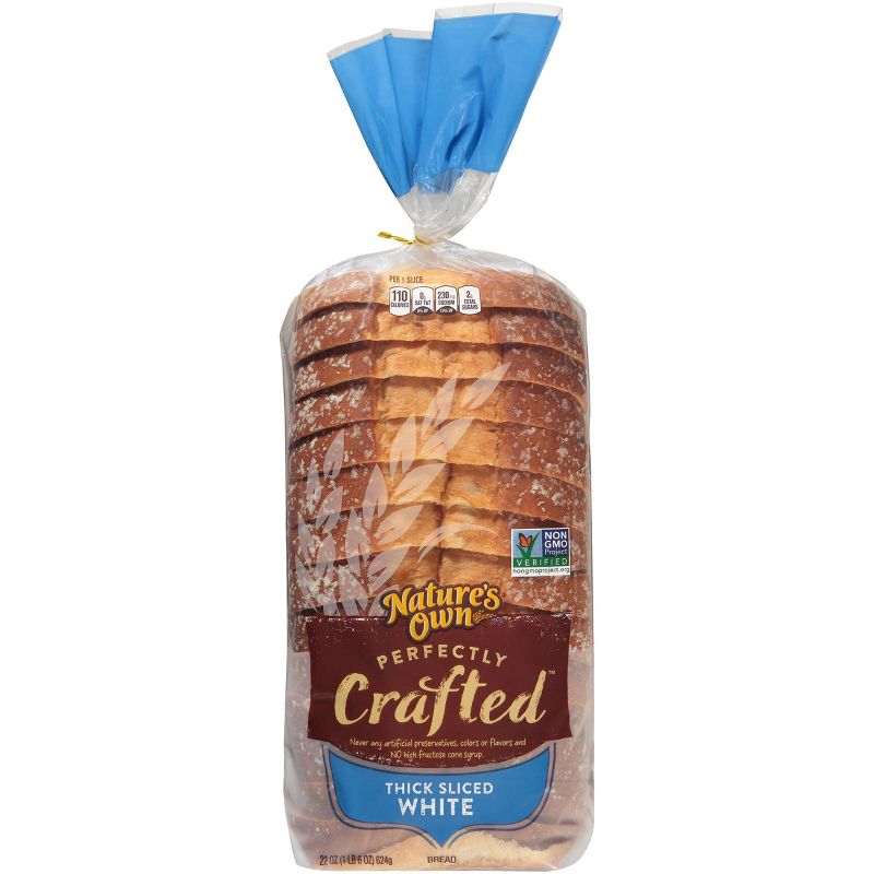 Nature's Own Perfectly Crafted White Sandwich Bread - 22oz