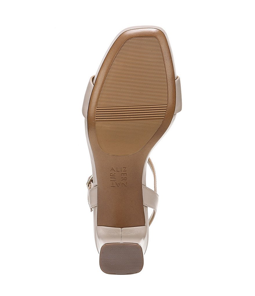 Naturalizer Ivy Leather Block Heel Dress Sandals