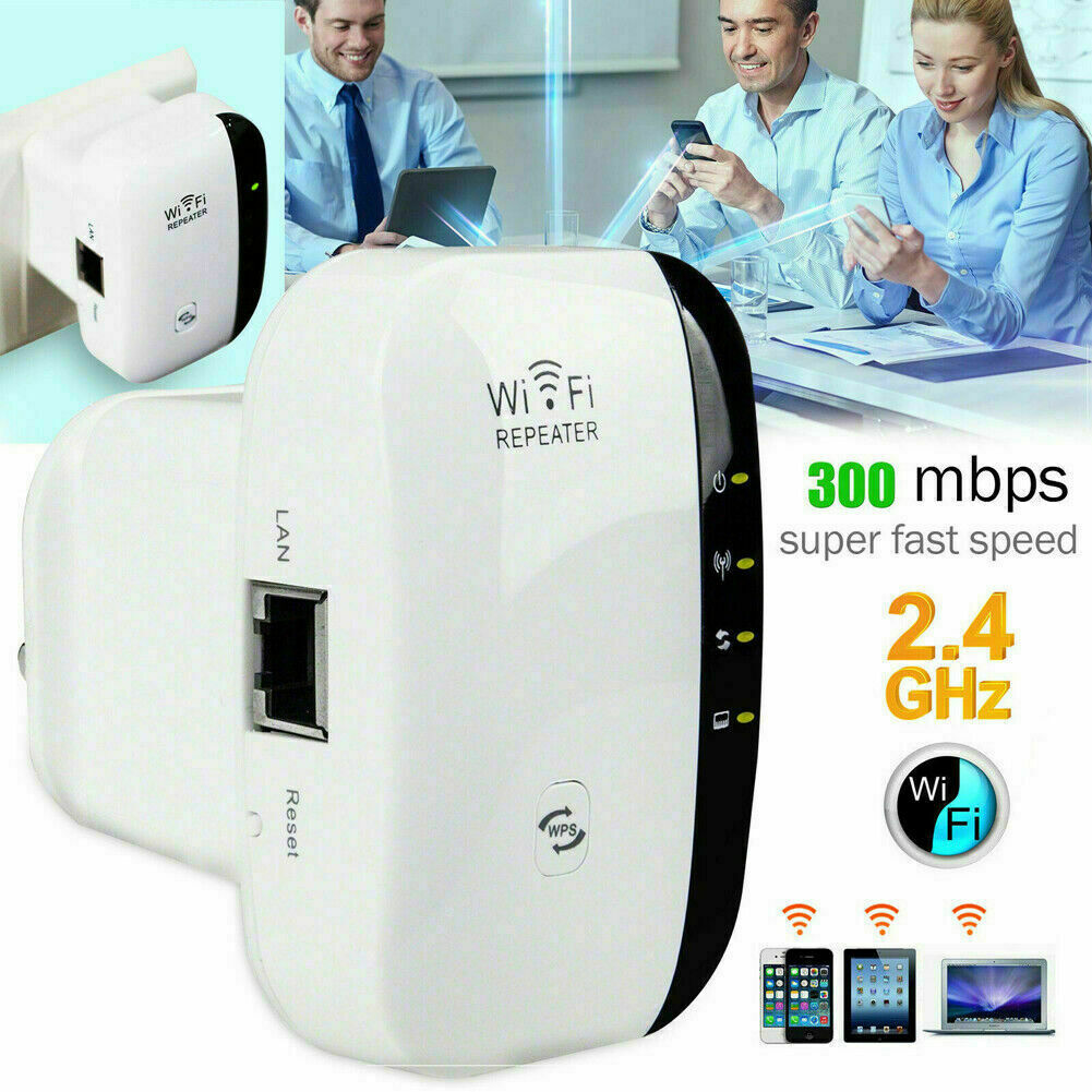 300M Wireless-N Wifi Repeater Router Signal Booster Extender Amplifier