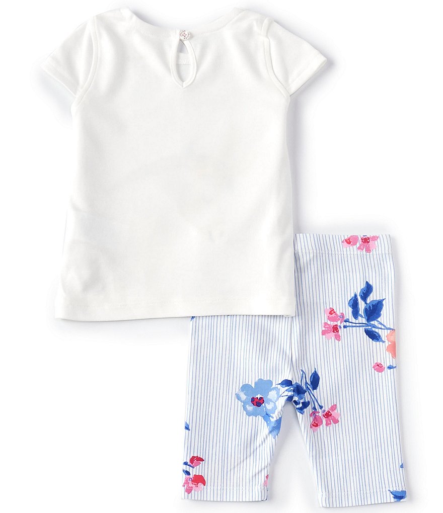 Joules Baby Girls 3-24 Months Flutter-Sleeve Paula Tee & Short Set
