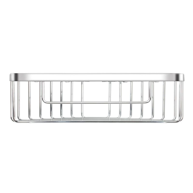 10" Bath Boutique Corner Basket Chrome - Better Living Products